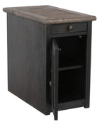 Tyler Creek Chairside End Table with USB Ports and Outlets - Indoor