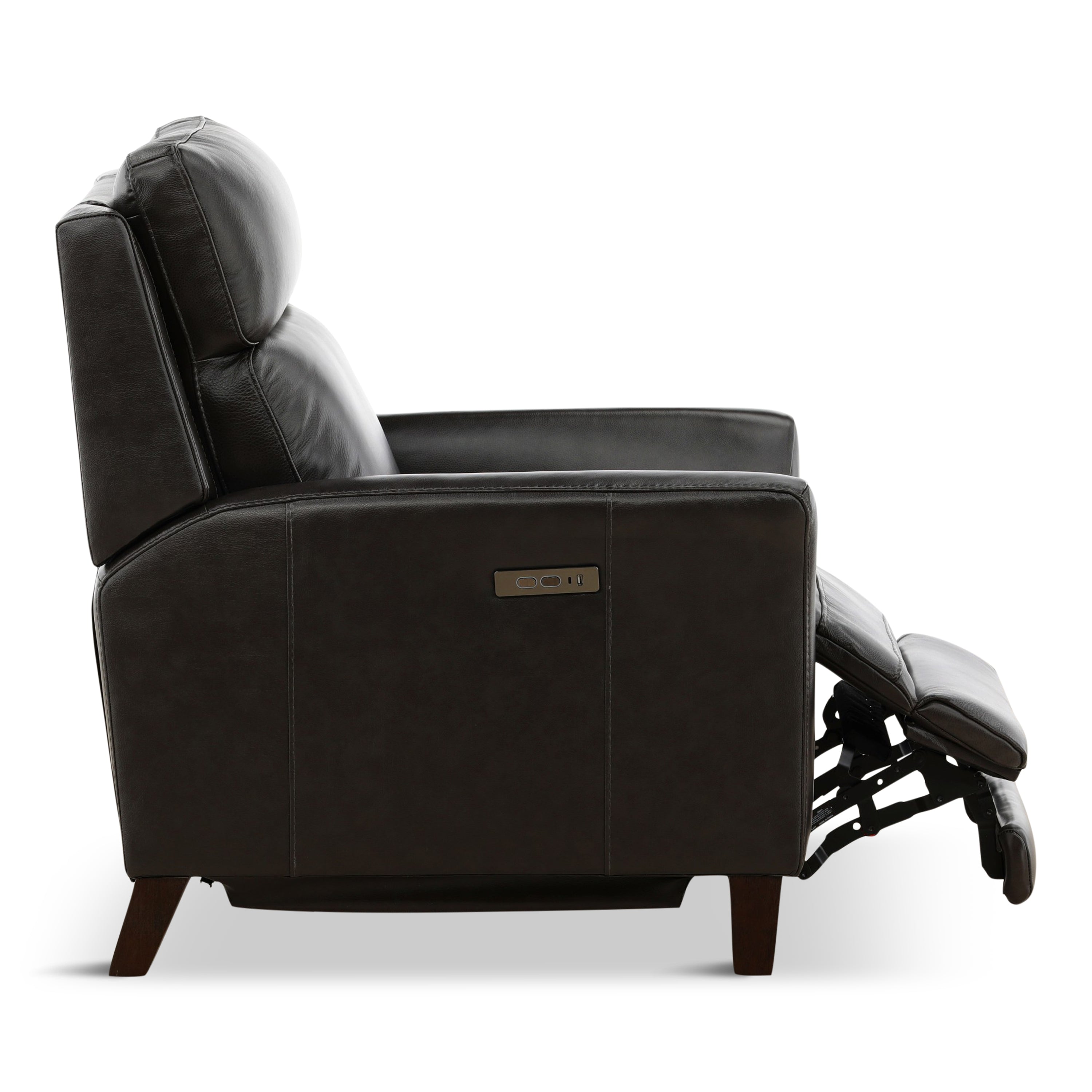 Gibson Leather Power Hi-Leg ZeroGravity Recliner - Reclining