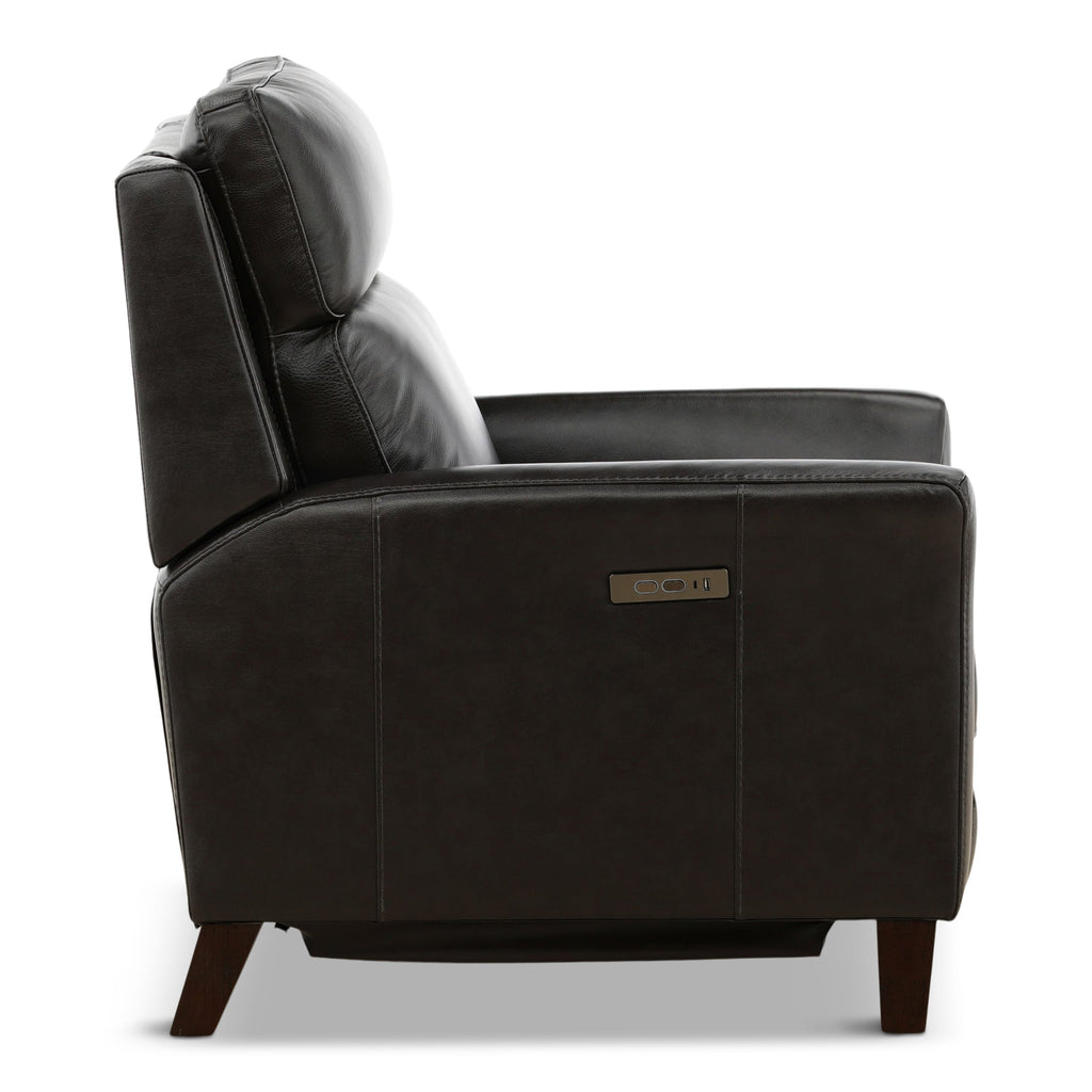 Gibson Leather Power Hi-Leg ZeroGravity Recliner - Reclining