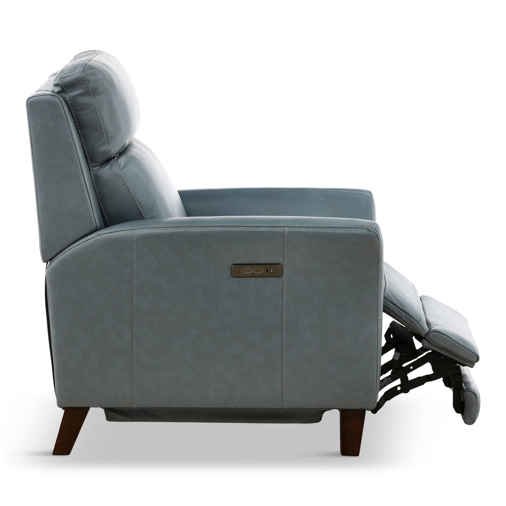 Gibson Leather Power Hi-Leg ZeroGravity Recliner - Reclining