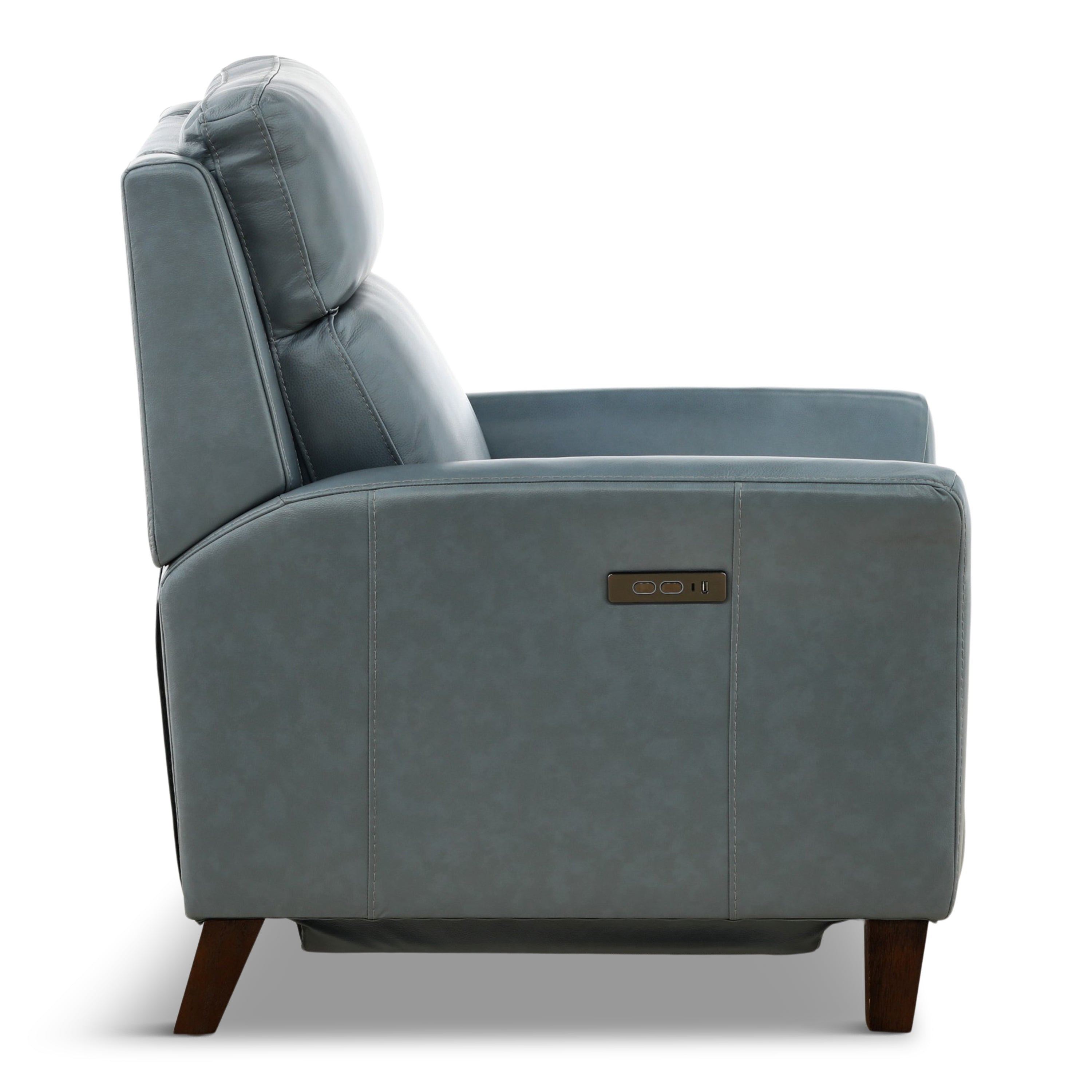 Gibson Leather Power Hi-Leg ZeroGravity Recliner - Reclining