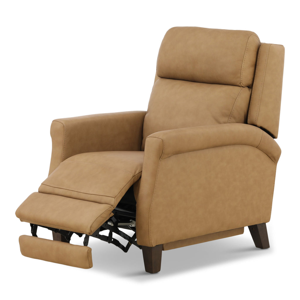 Doersten Leather Power Hi-Leg Zero Gravity Recliner - Reclining