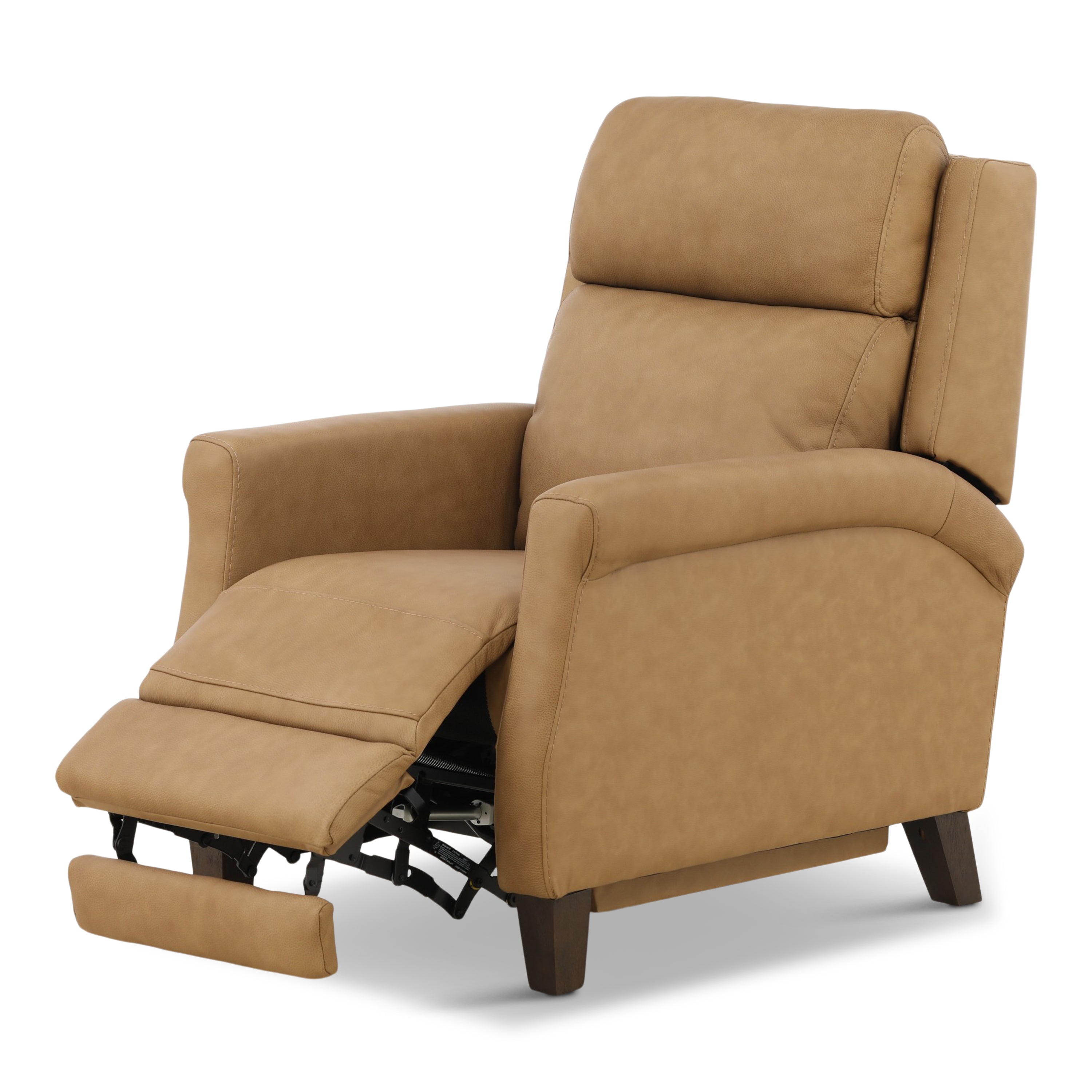 Doersten Leather Power Hi-Leg Zero Gravity Recliner - Reclining