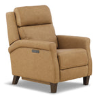 Doersten Leather Power Hi-Leg Zero Gravity Recliner - Reclining
