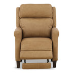 Doersten Leather Power Hi-Leg Zero Gravity Recliner - Reclining