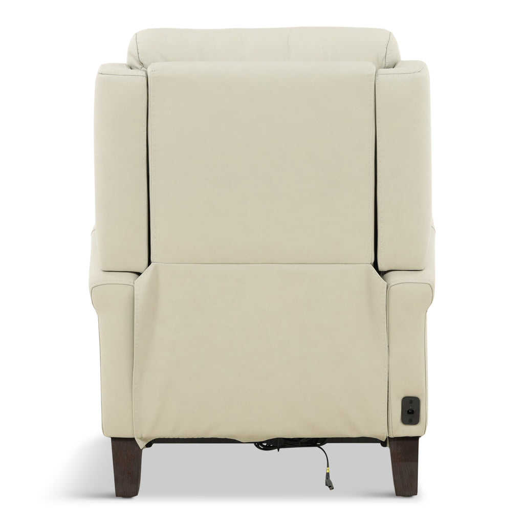 Doersten Leather Power Hi-Leg Zero Gravity Recliner - Reclining