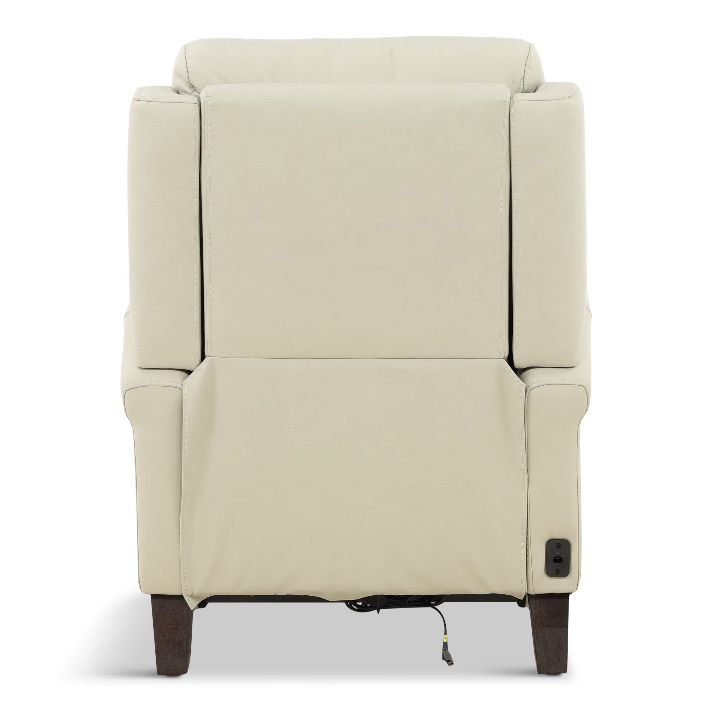 Doersten Leather Power Hi-Leg Zero Gravity Recliner - Reclining