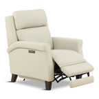 Doersten Leather Power Hi-Leg Zero Gravity Recliner - Reclining