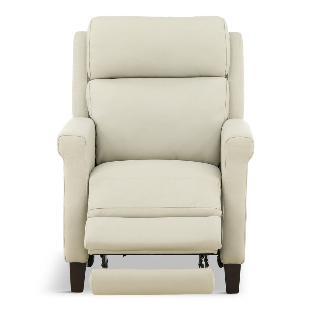 Doersten Leather Power Hi-Leg Zero Gravity Recliner - Reclining