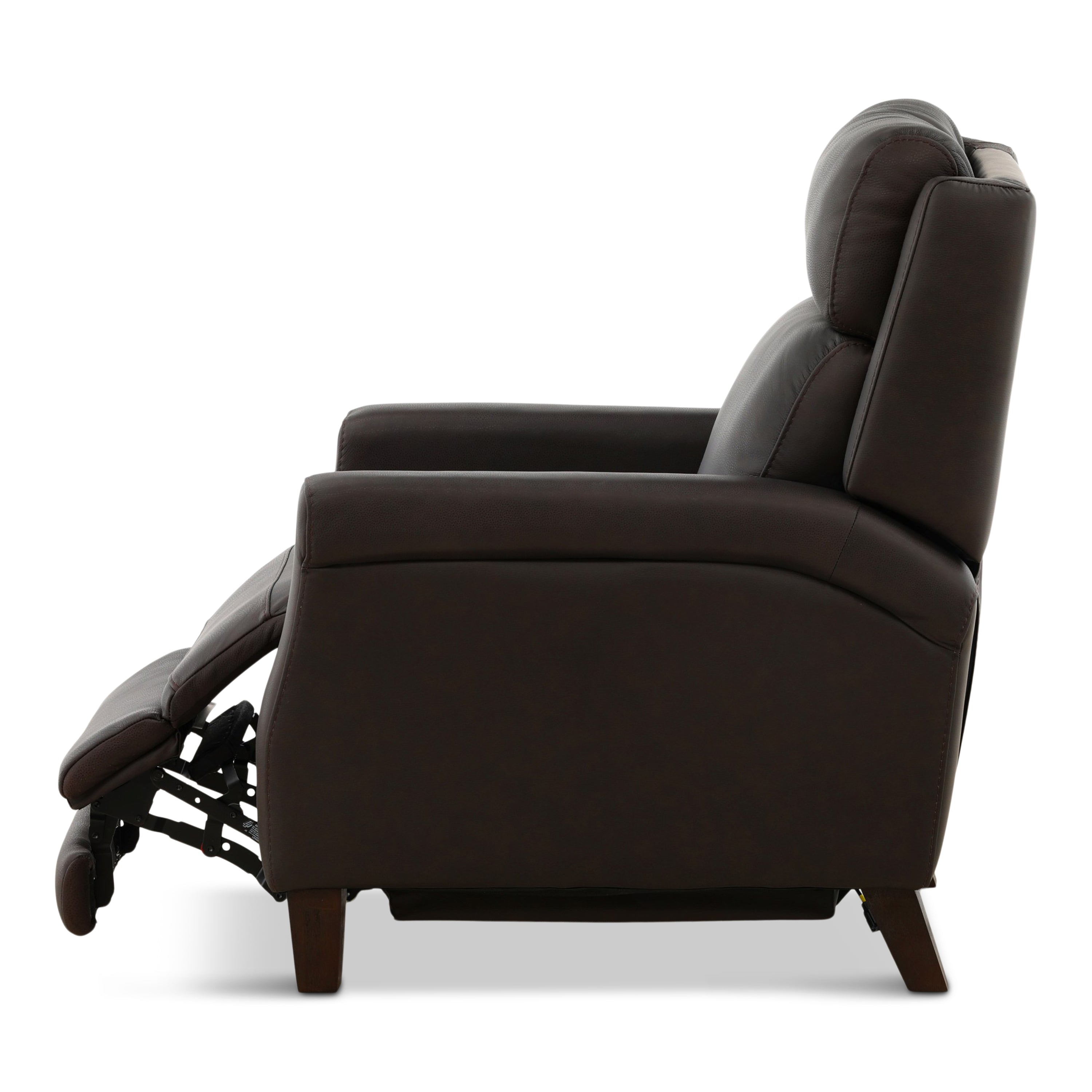 Doersten Leather Power Hi-Leg Zero Gravity Recliner - Reclining