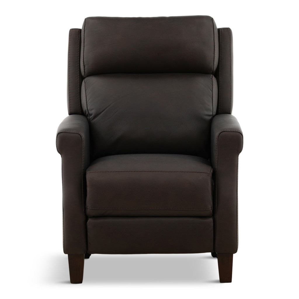 Doersten Leather Power Hi-Leg Zero Gravity Recliner - Reclining
