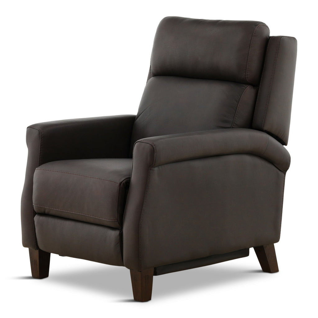 Doersten Leather Power Hi-Leg Zero Gravity Recliner - Reclining