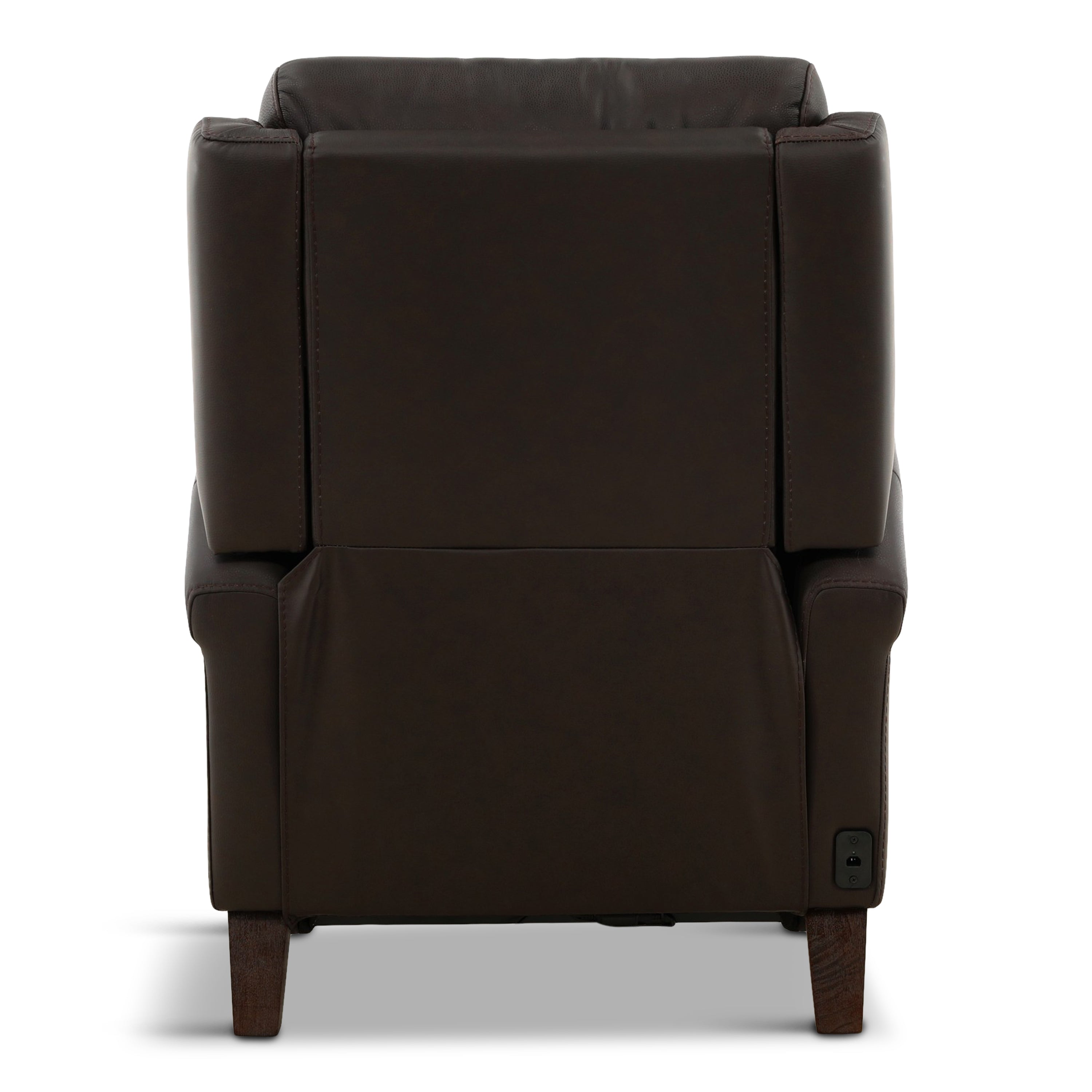 Doersten Leather Power Hi-Leg Zero Gravity Recliner - Reclining