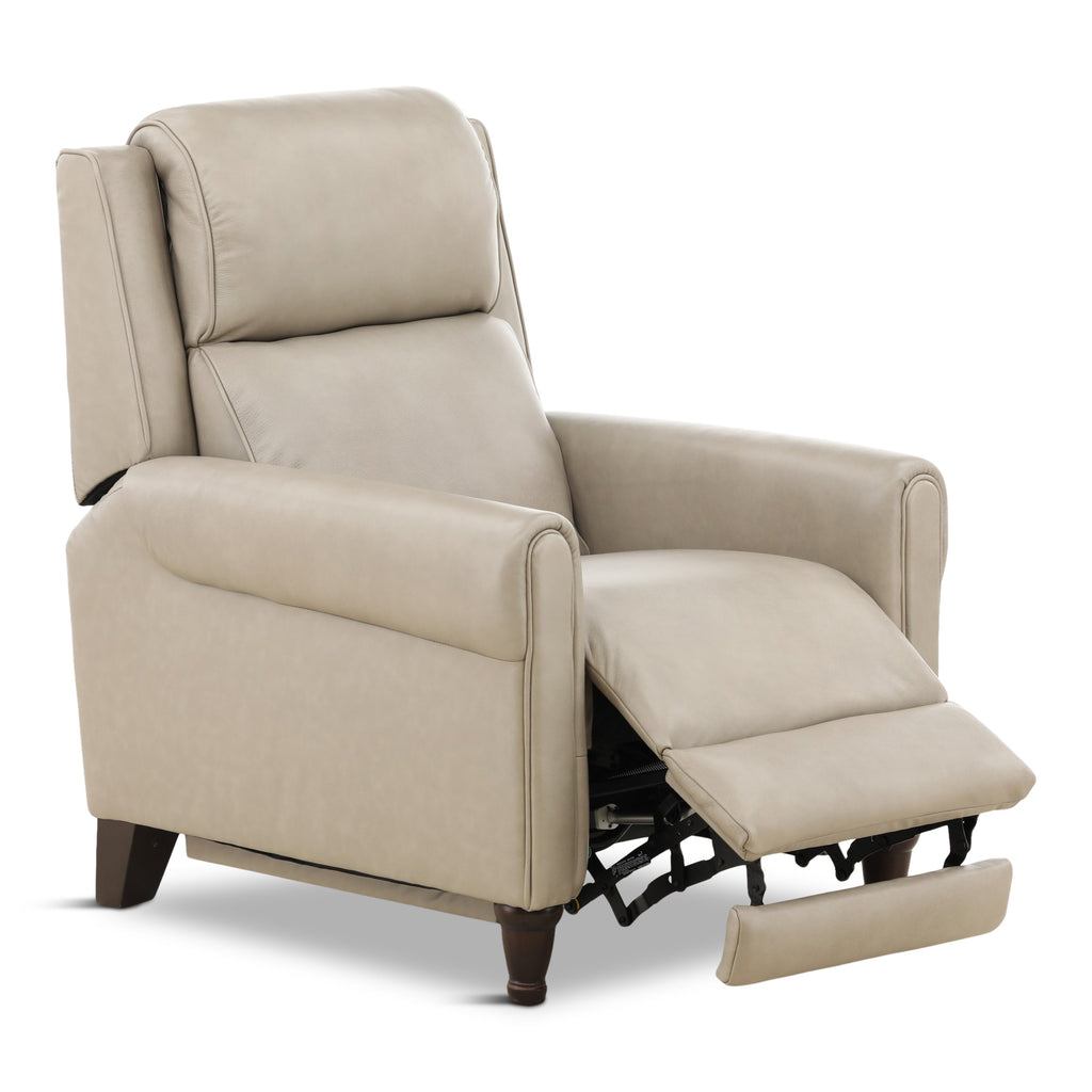 Glendale Leather Power Hi-Leg ZeroGravity Recliner - Reclining