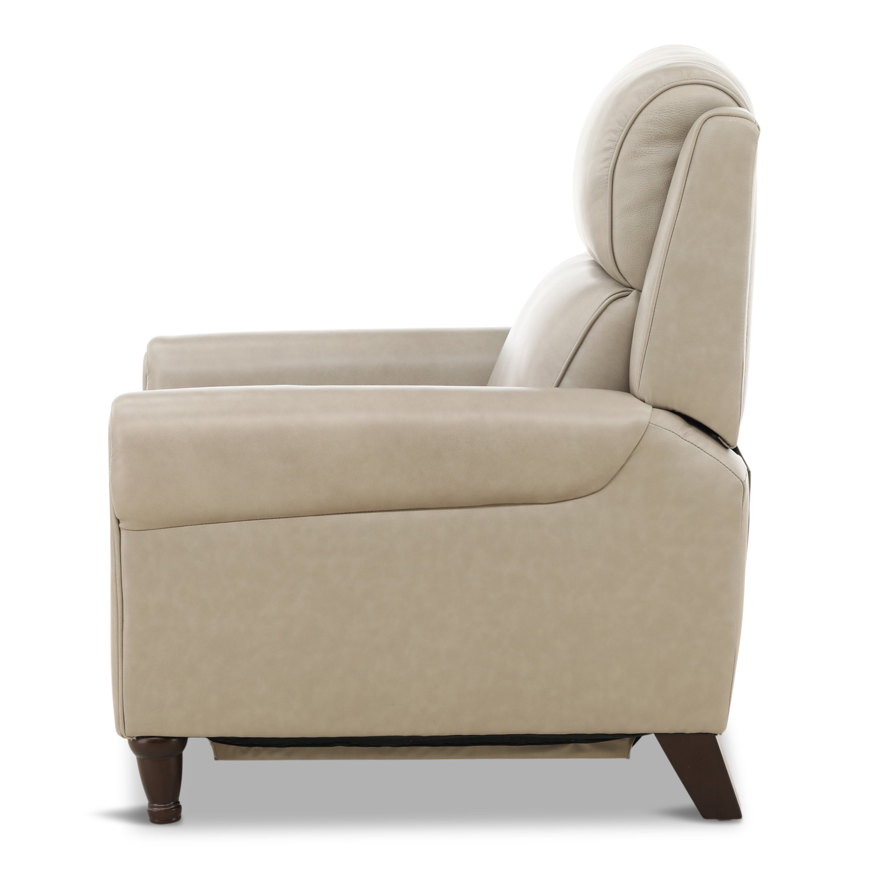 Glendale Leather Power Hi-Leg ZeroGravity Recliner - Reclining