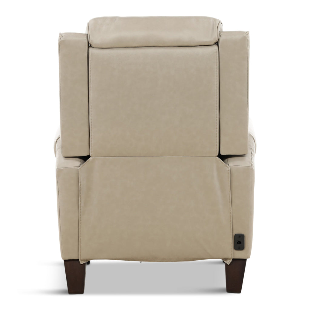 Glendale Leather Power Hi-Leg ZeroGravity Recliner - Reclining