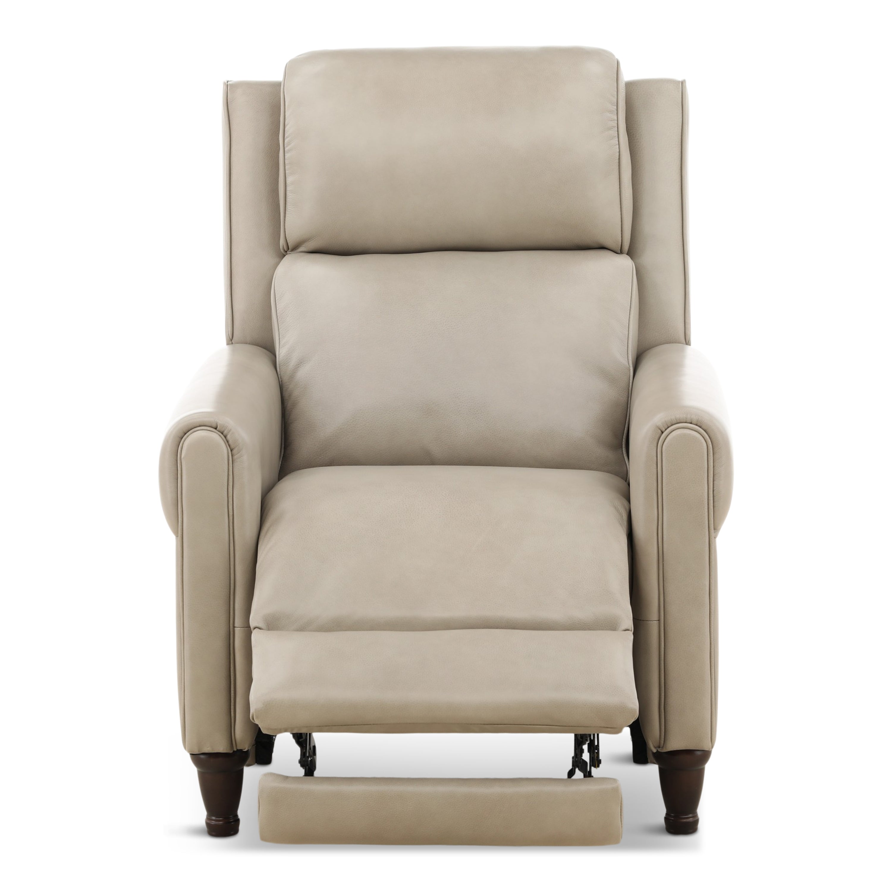 Glendale Leather Power Hi-Leg ZeroGravity Recliner - Reclining