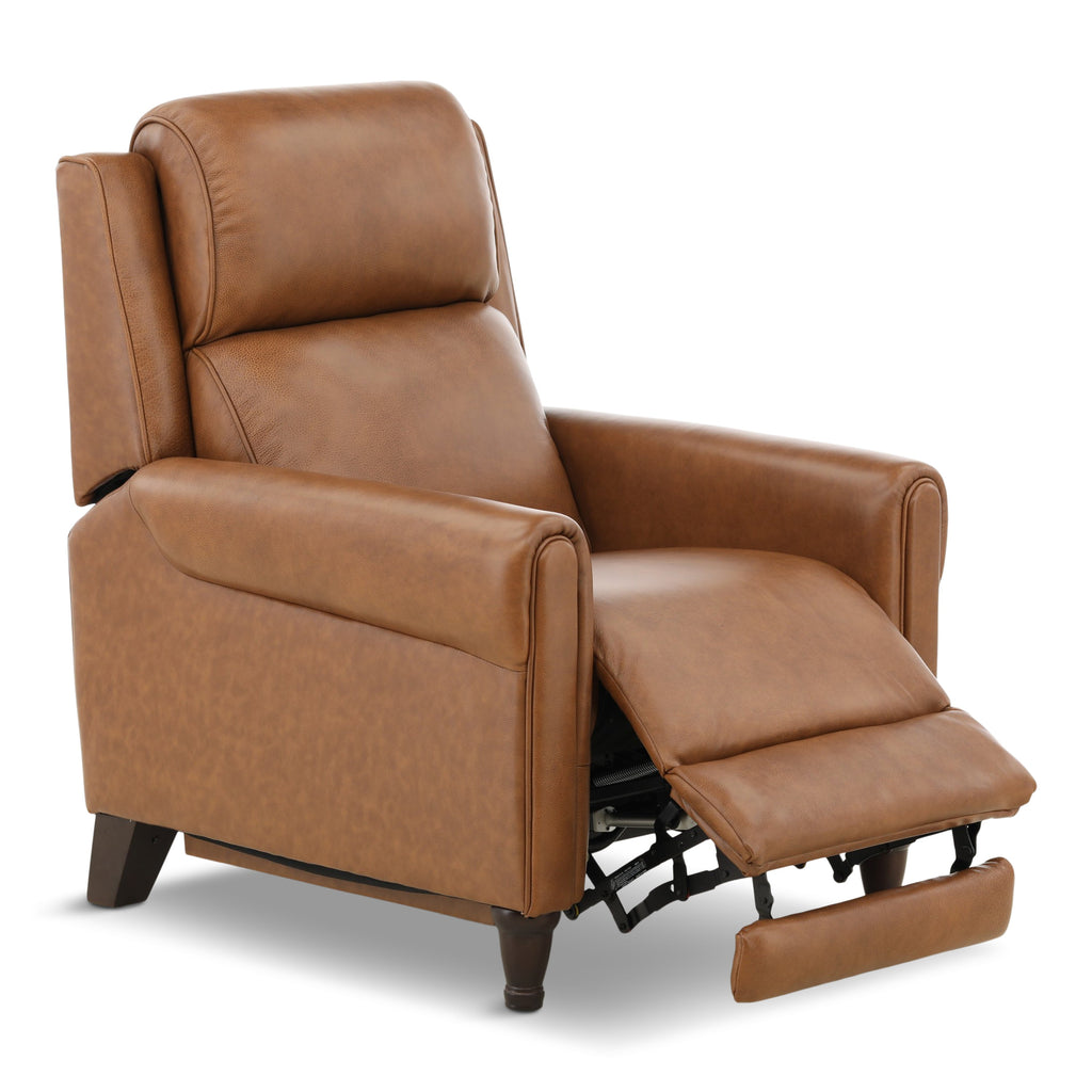 Glendale Leather Power Hi-Leg ZeroGravity Recliner - Reclining