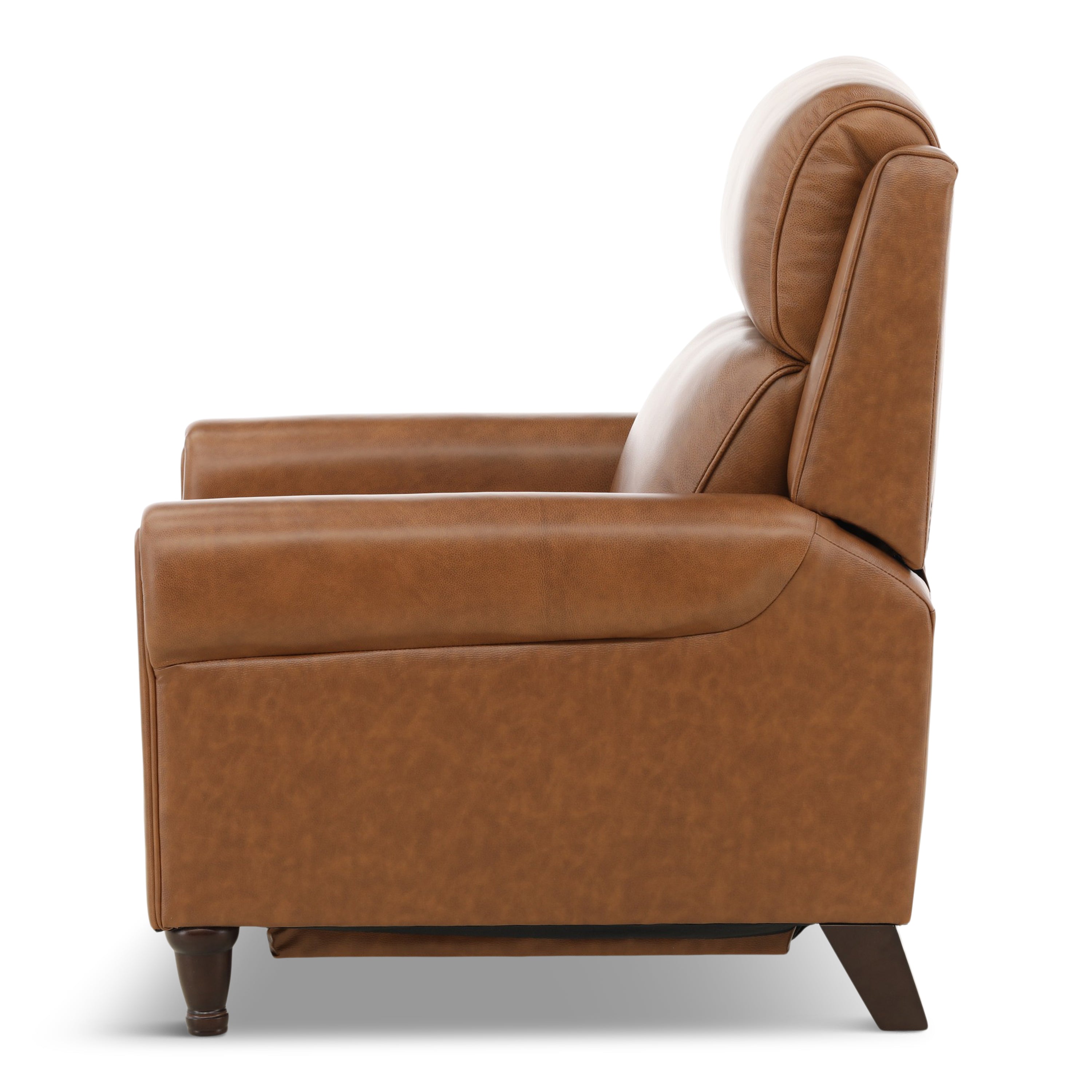 Glendale Leather Power Hi-Leg ZeroGravity Recliner - Reclining