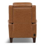 Glendale Leather Power Hi-Leg ZeroGravity Recliner - Reclining