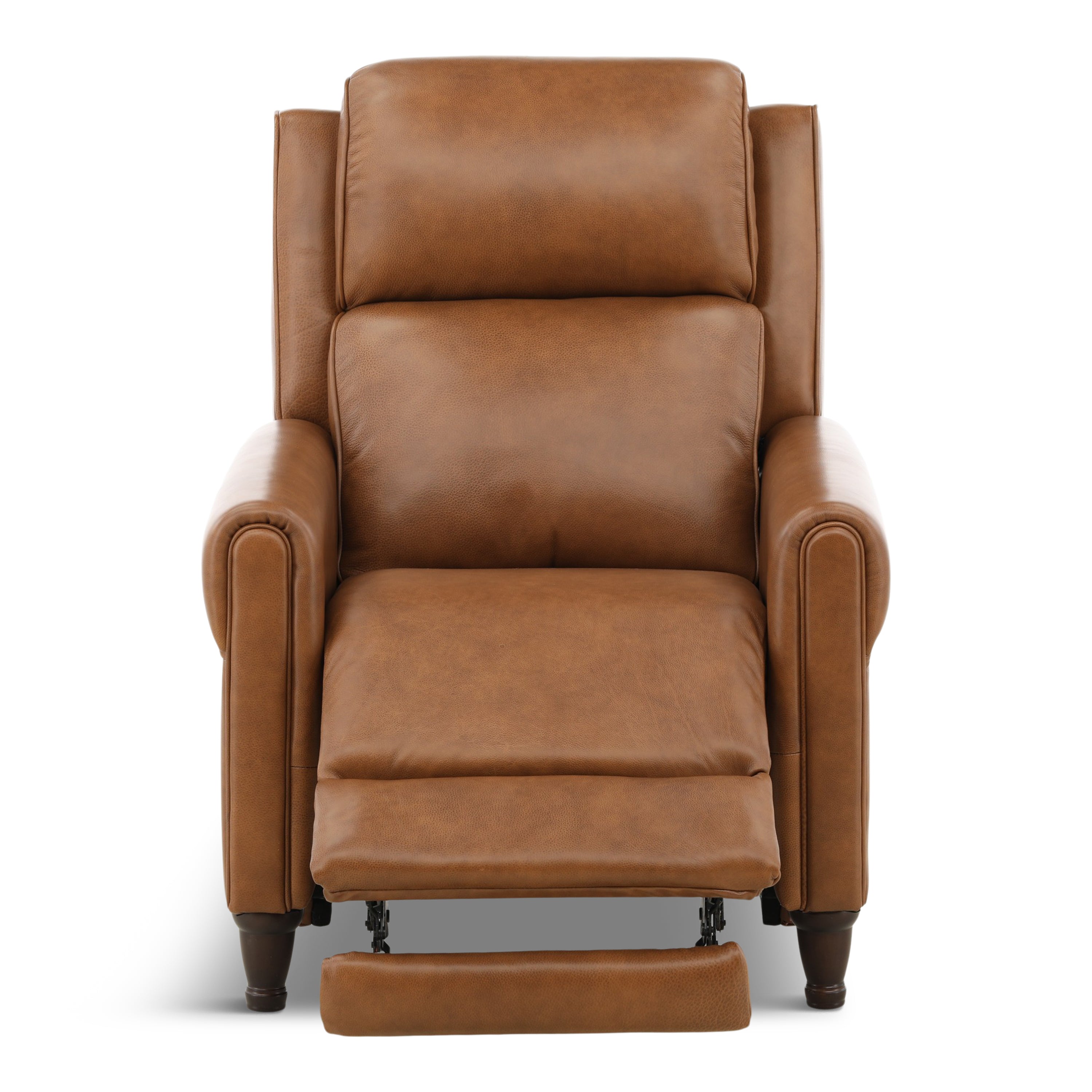 Glendale Leather Power Hi-Leg ZeroGravity Recliner - Reclining