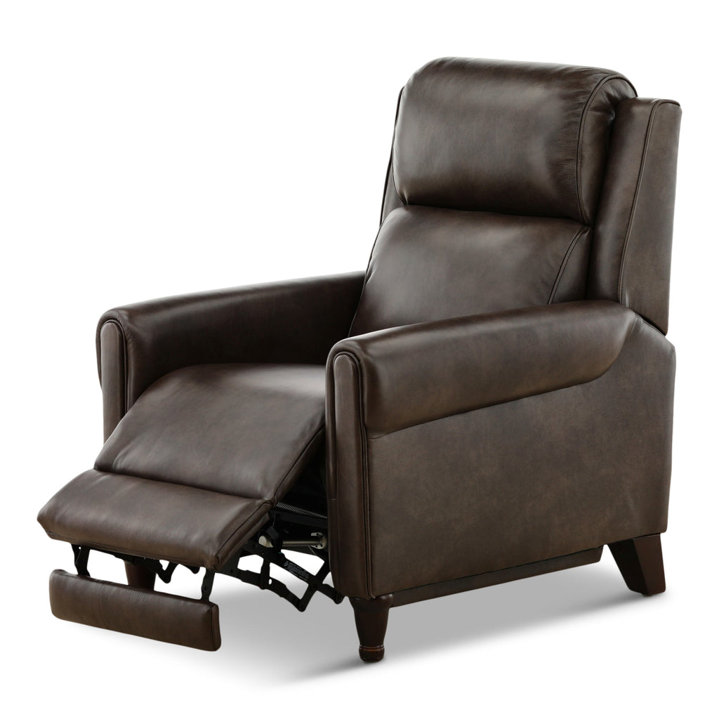 Glendale Leather Power Hi-Leg ZeroGravity Recliner - Reclining