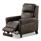 Glendale Leather Power Hi-Leg ZeroGravity Recliner - Reclining