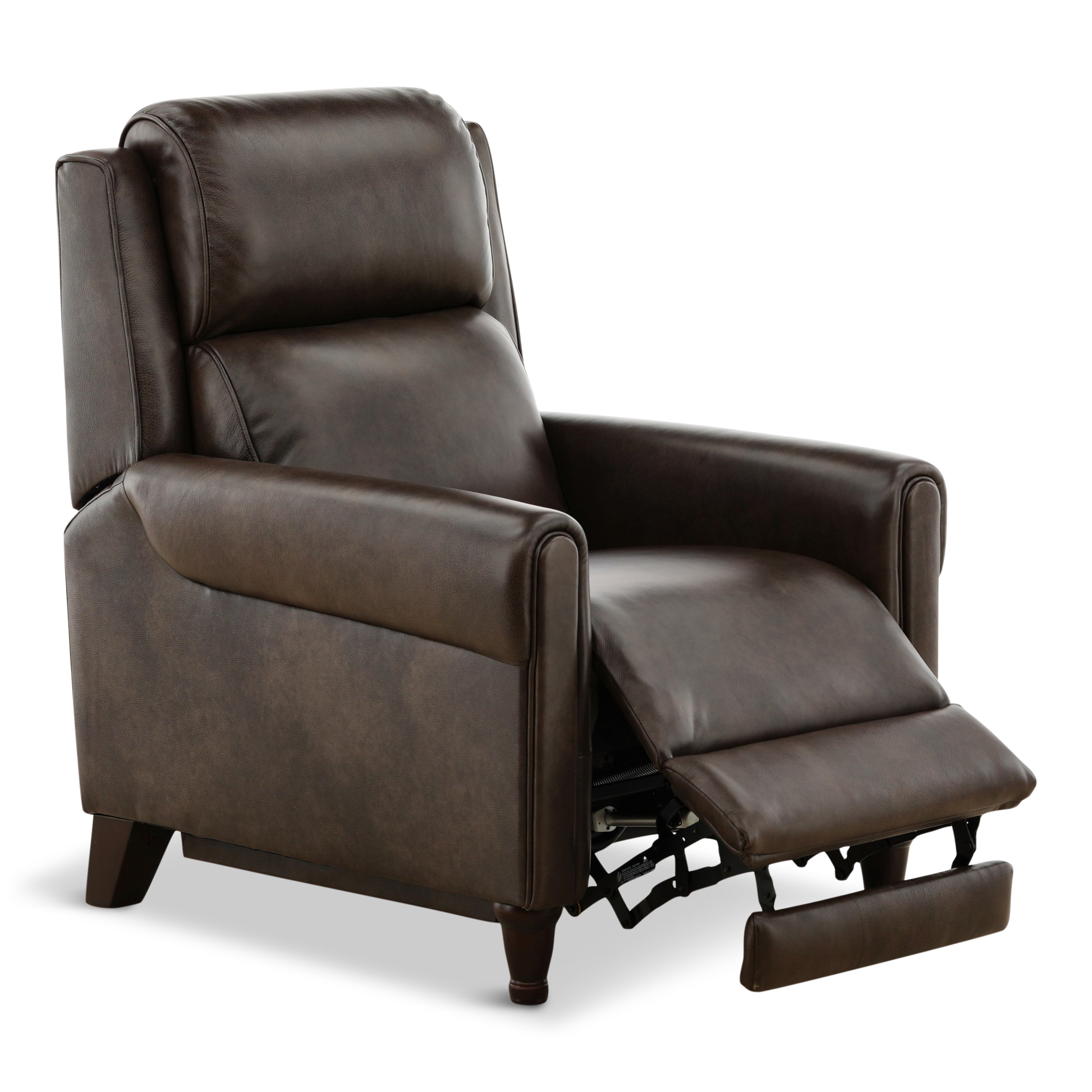Glendale Leather Power Hi-Leg ZeroGravity Recliner - Reclining
