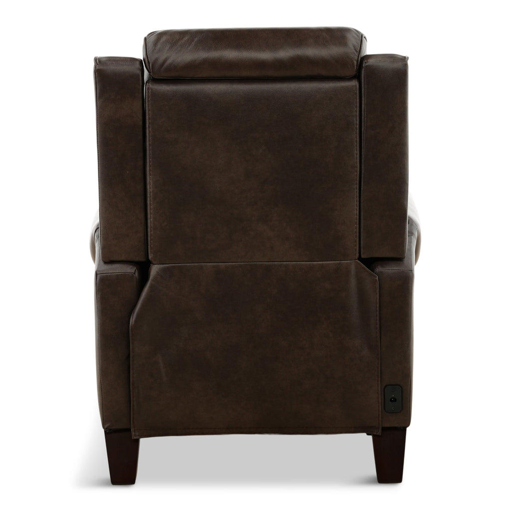 Glendale Leather Power Hi-Leg ZeroGravity Recliner - Reclining