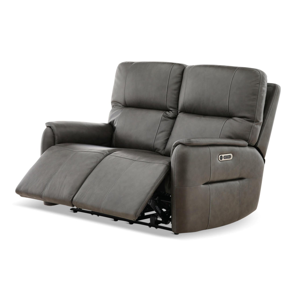 Walker Leather Power Reclining Loveseat - Indoor