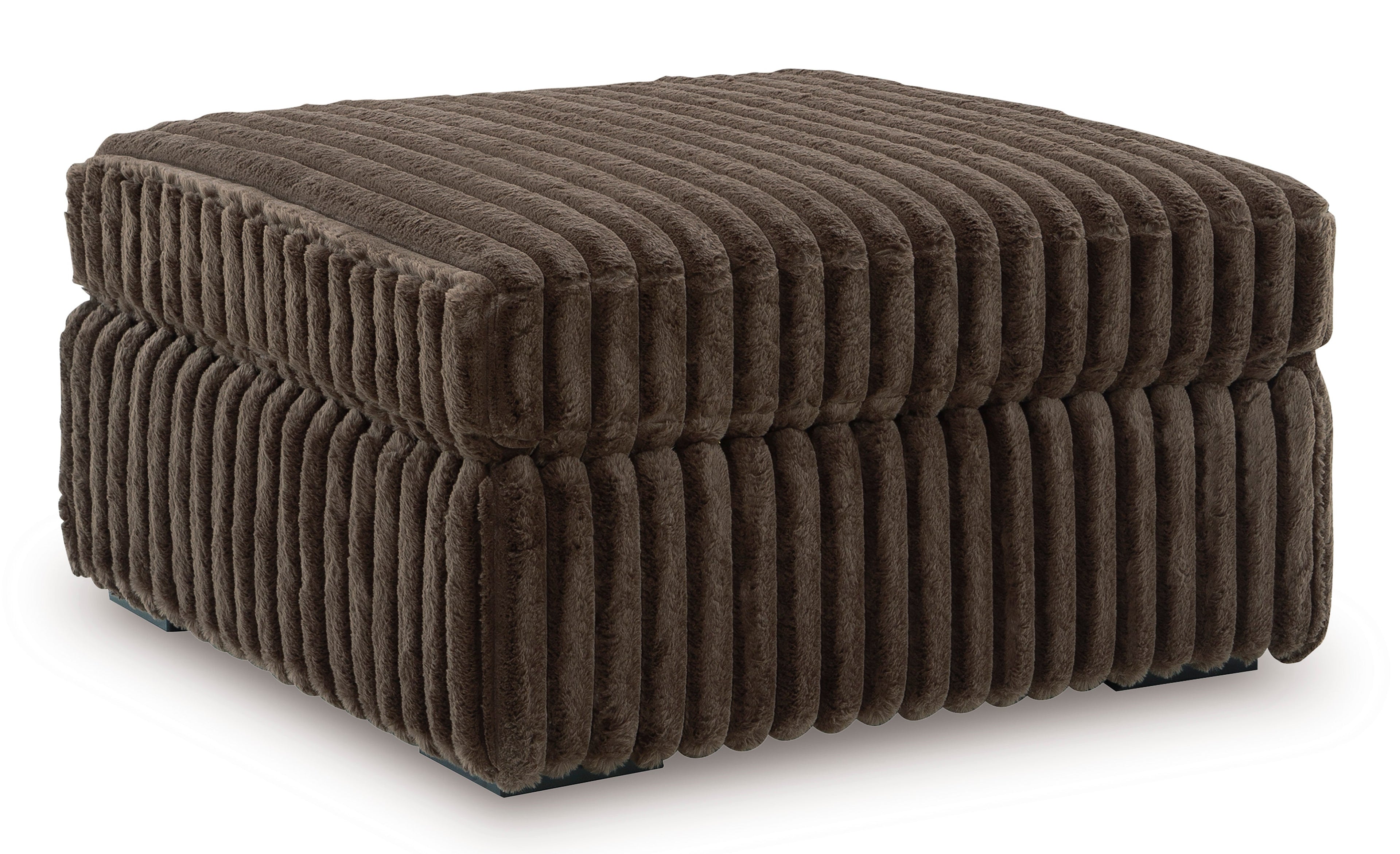 Midnight-Madness Oversized Accent Ottoman