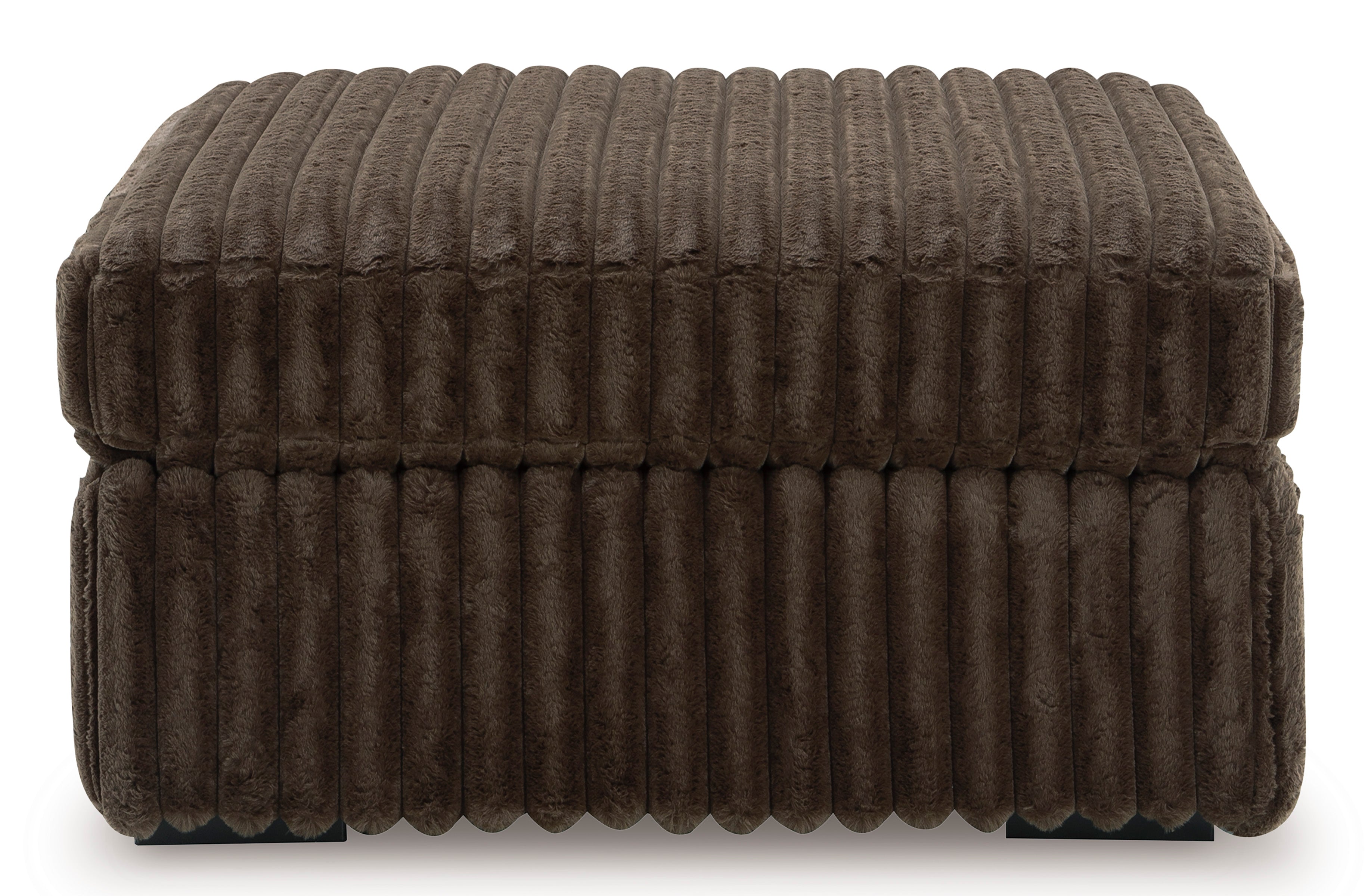 Midnight-Madness Oversized Accent Ottoman