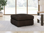 Midnight-Madness Oversized Accent Ottoman