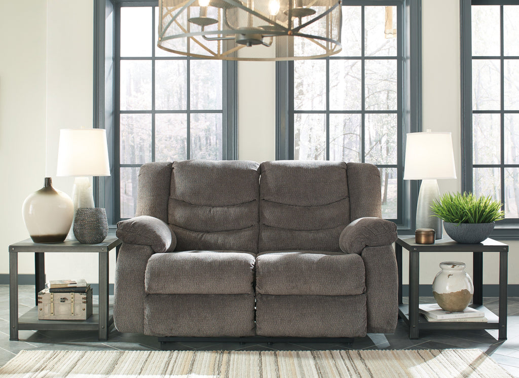 Tulen Reclining Loveseat - Fabric
