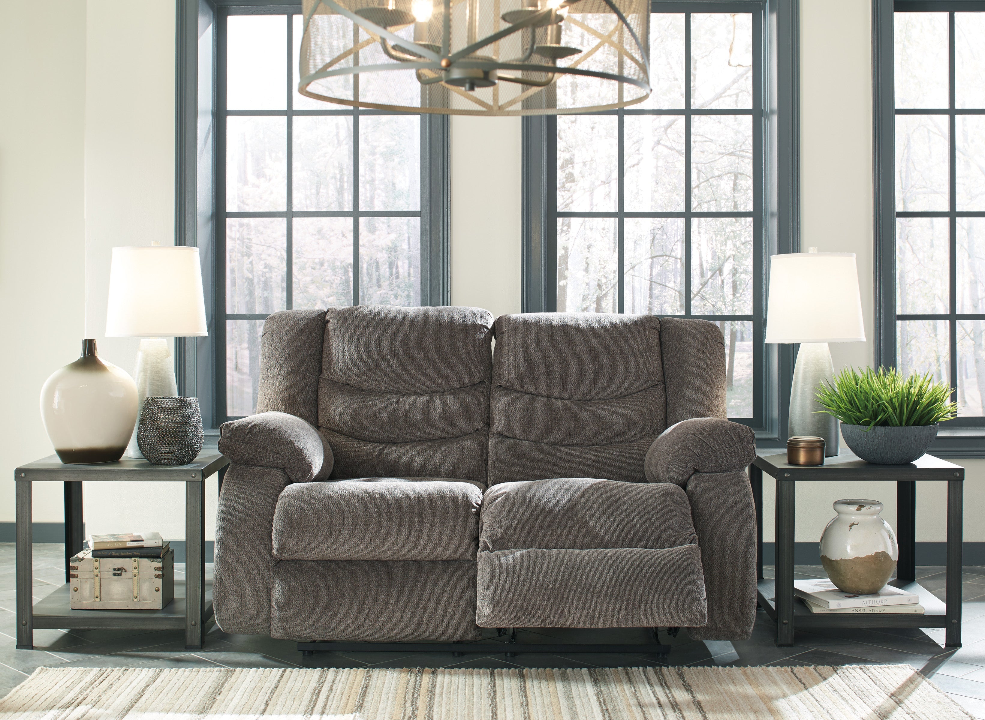 Tulen Reclining Loveseat - Fabric