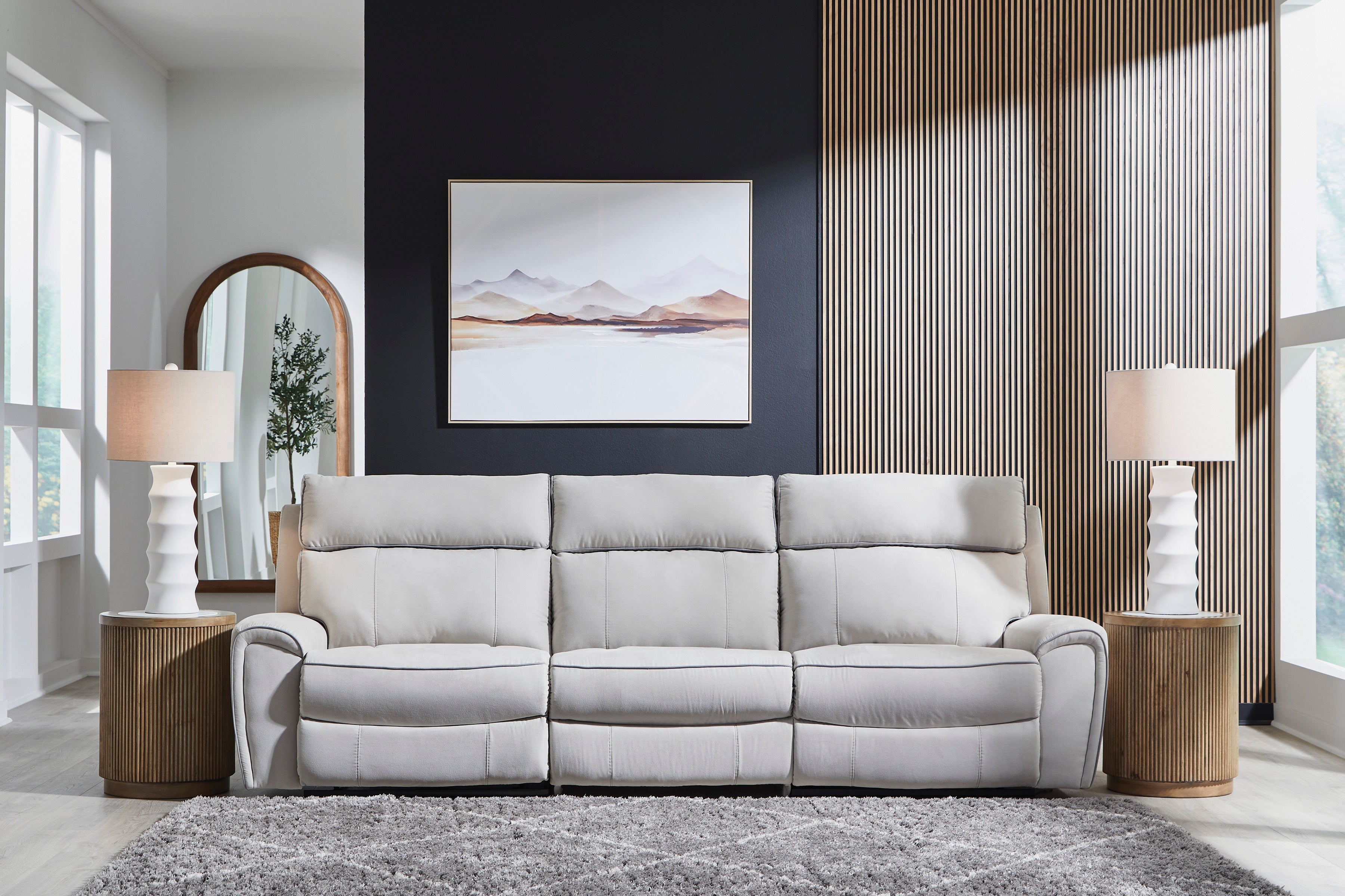 Grafton Pike 3-Piece Power Reclining Sectional - Set