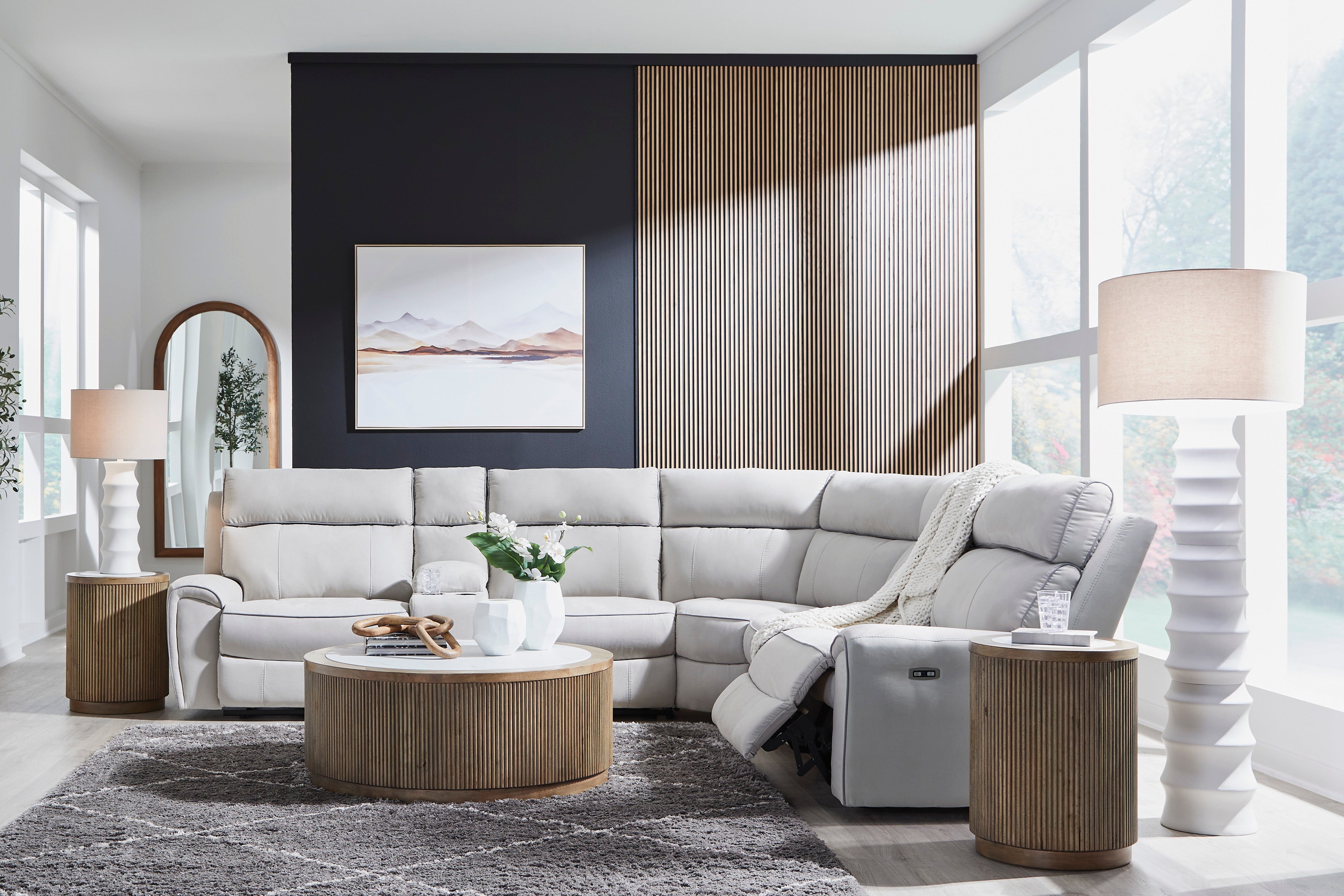 Grafton Pike 6-Piece Power Reclining Sectional - Set