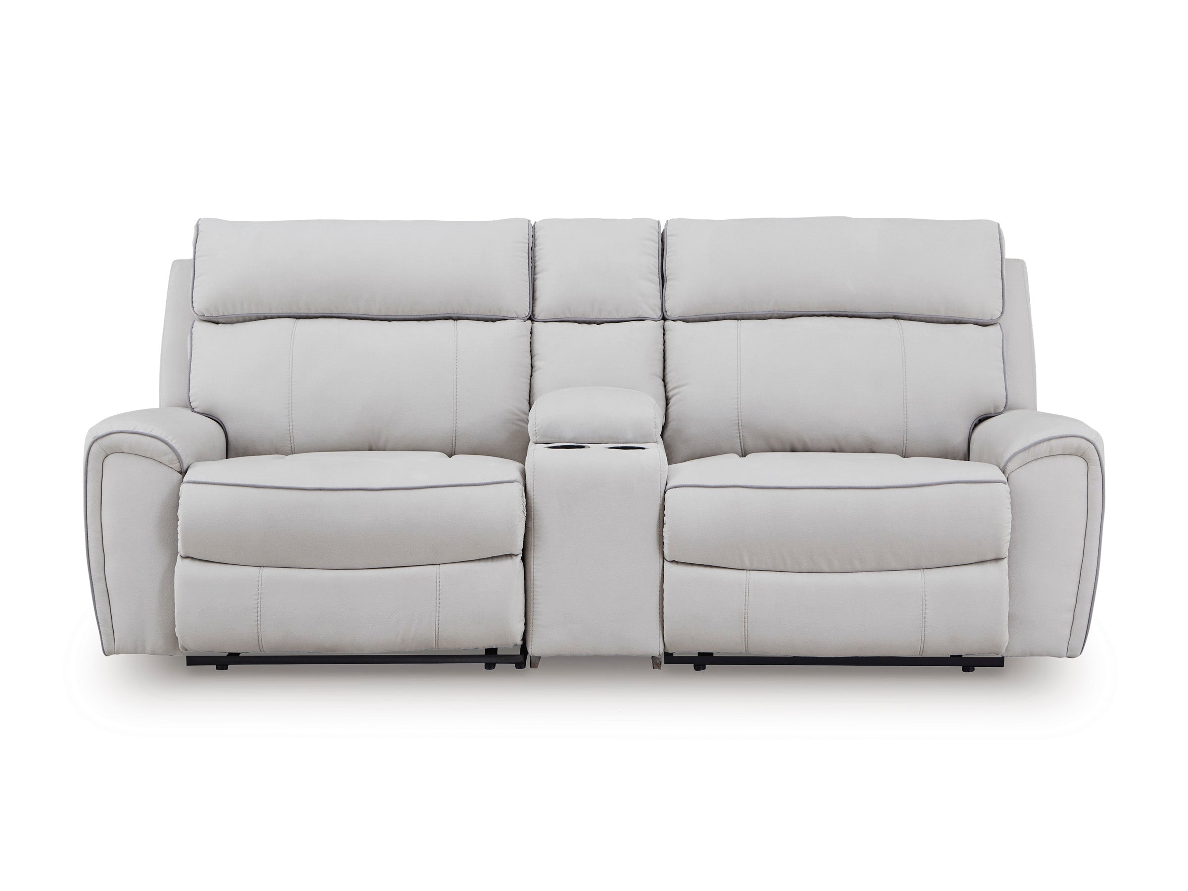 Grafton Pike 3-Piece Power Reclining Sectional with Storage Console - Set