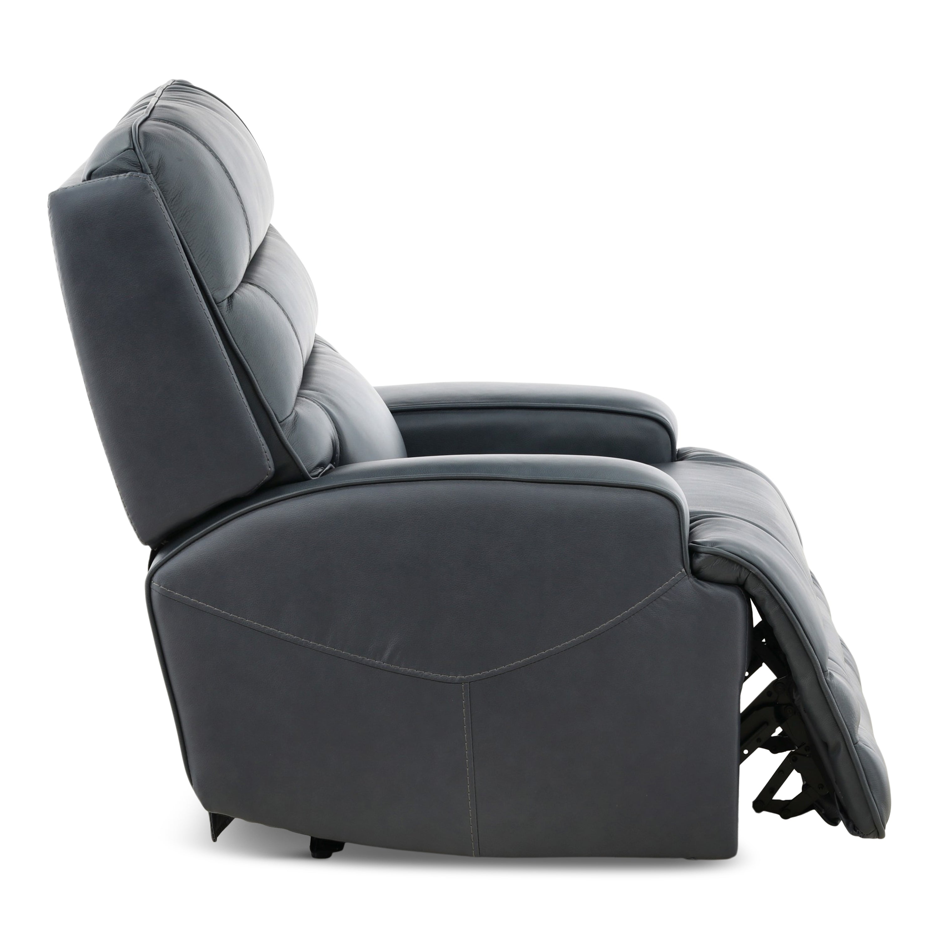 Ford Leather Power Recliner - Reclining