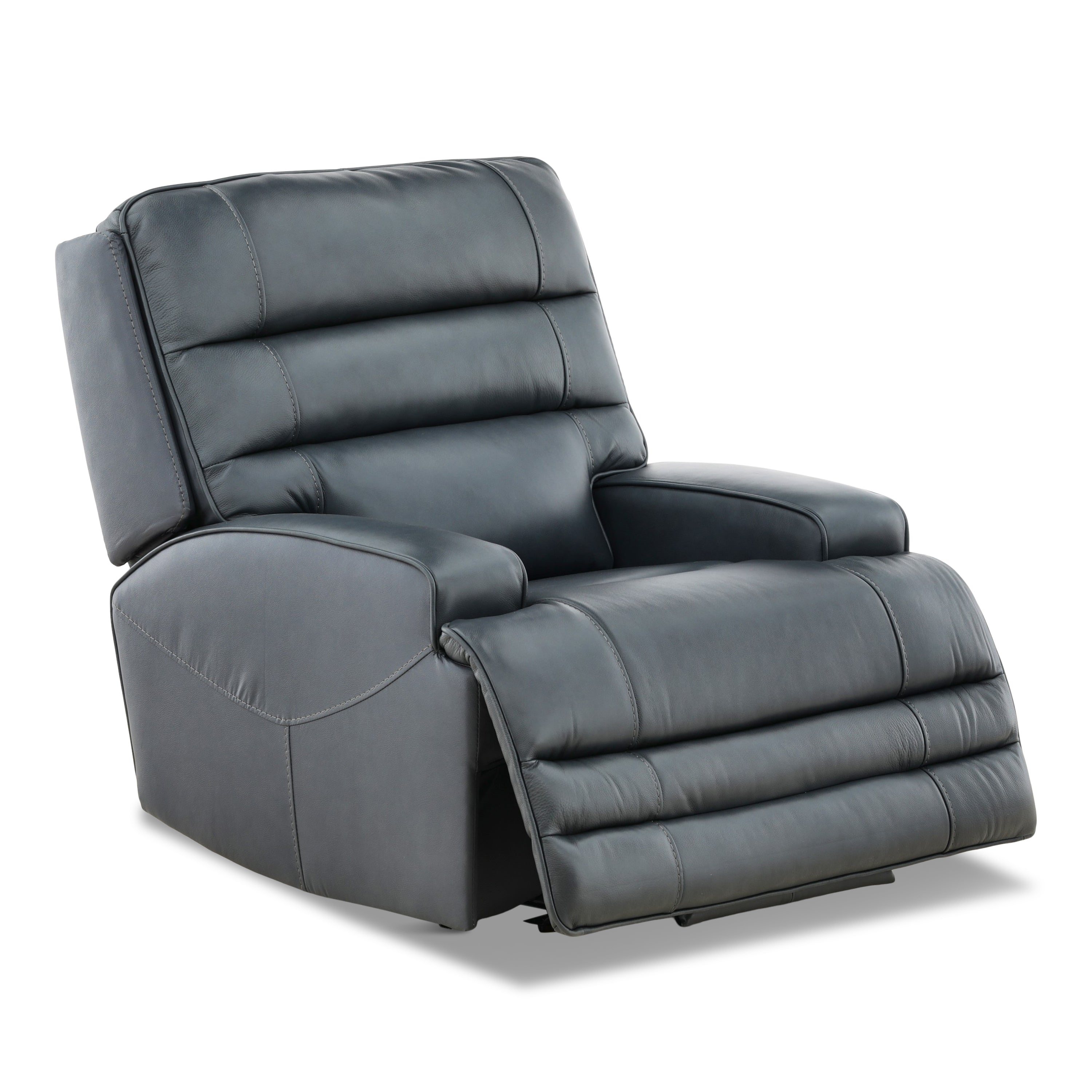 Ford Leather Power Recliner - Reclining