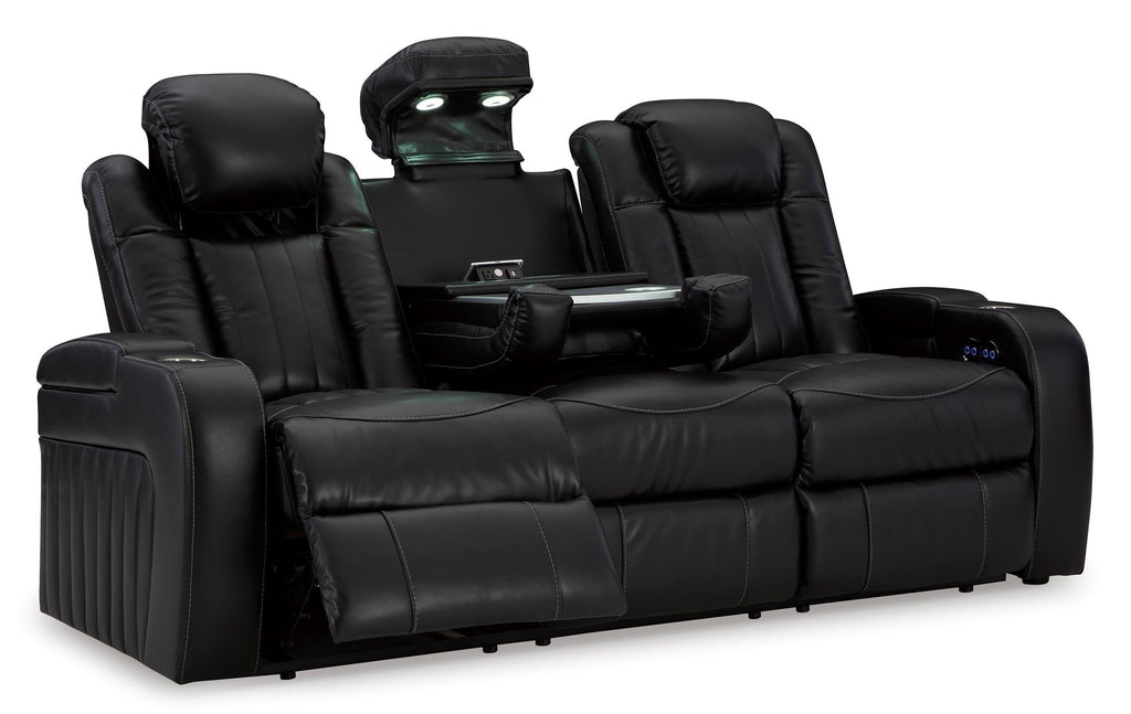 Caveman Den Power Reclining Sofa - Fabric