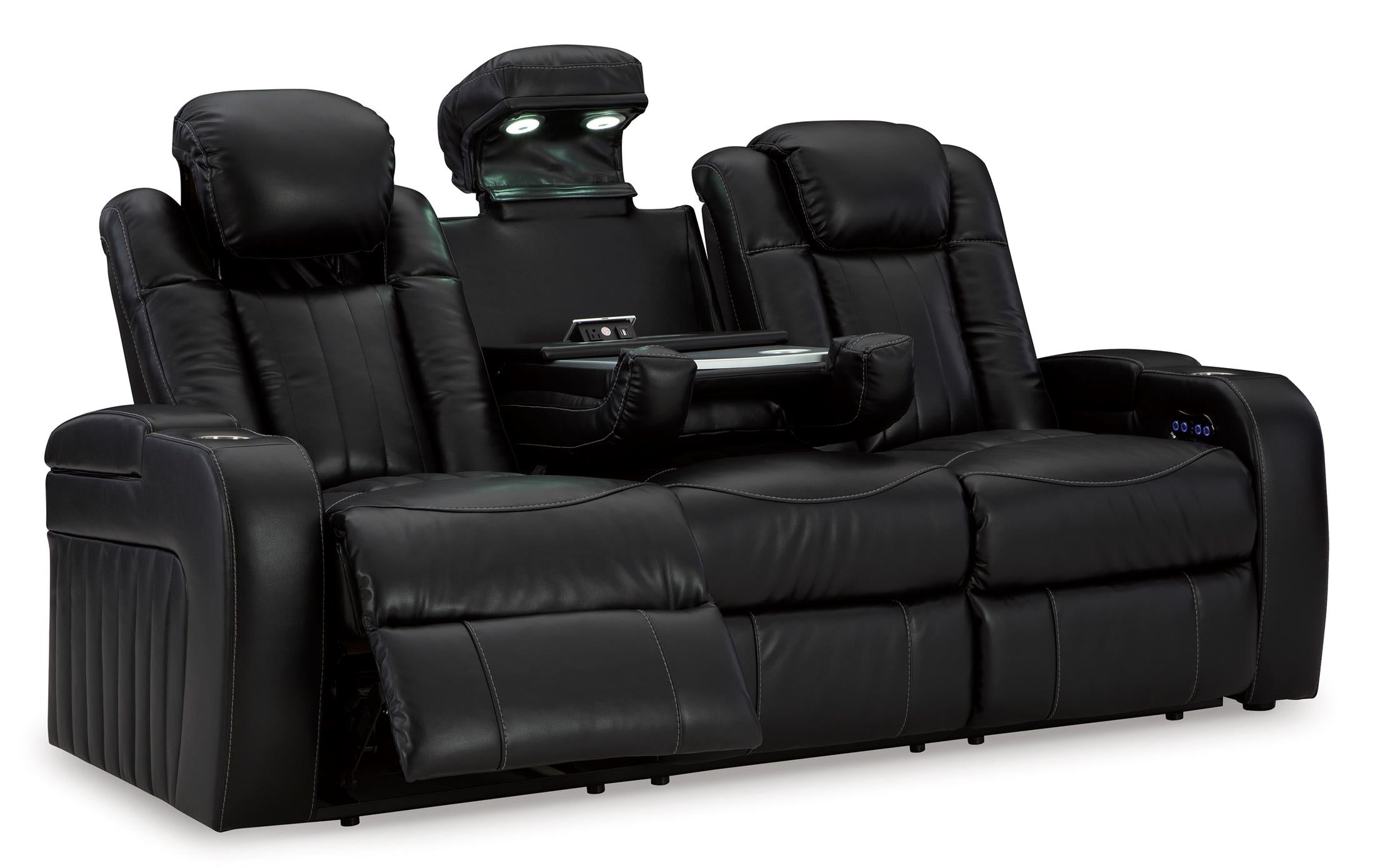 Caveman Den Power Reclining Sofa - Fabric