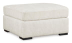 Chessington Oversized Accent Ottoman - Fabric