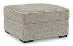 Calnita Ottoman With Storage - Fabric