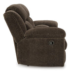 Frohn Reclining Console Loveseat - Fabric