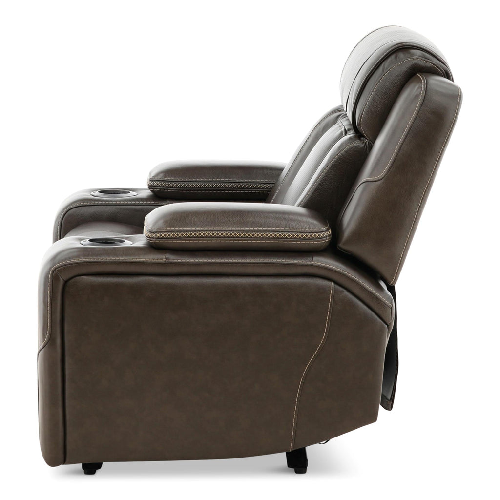Denver Power Recliner - Leather