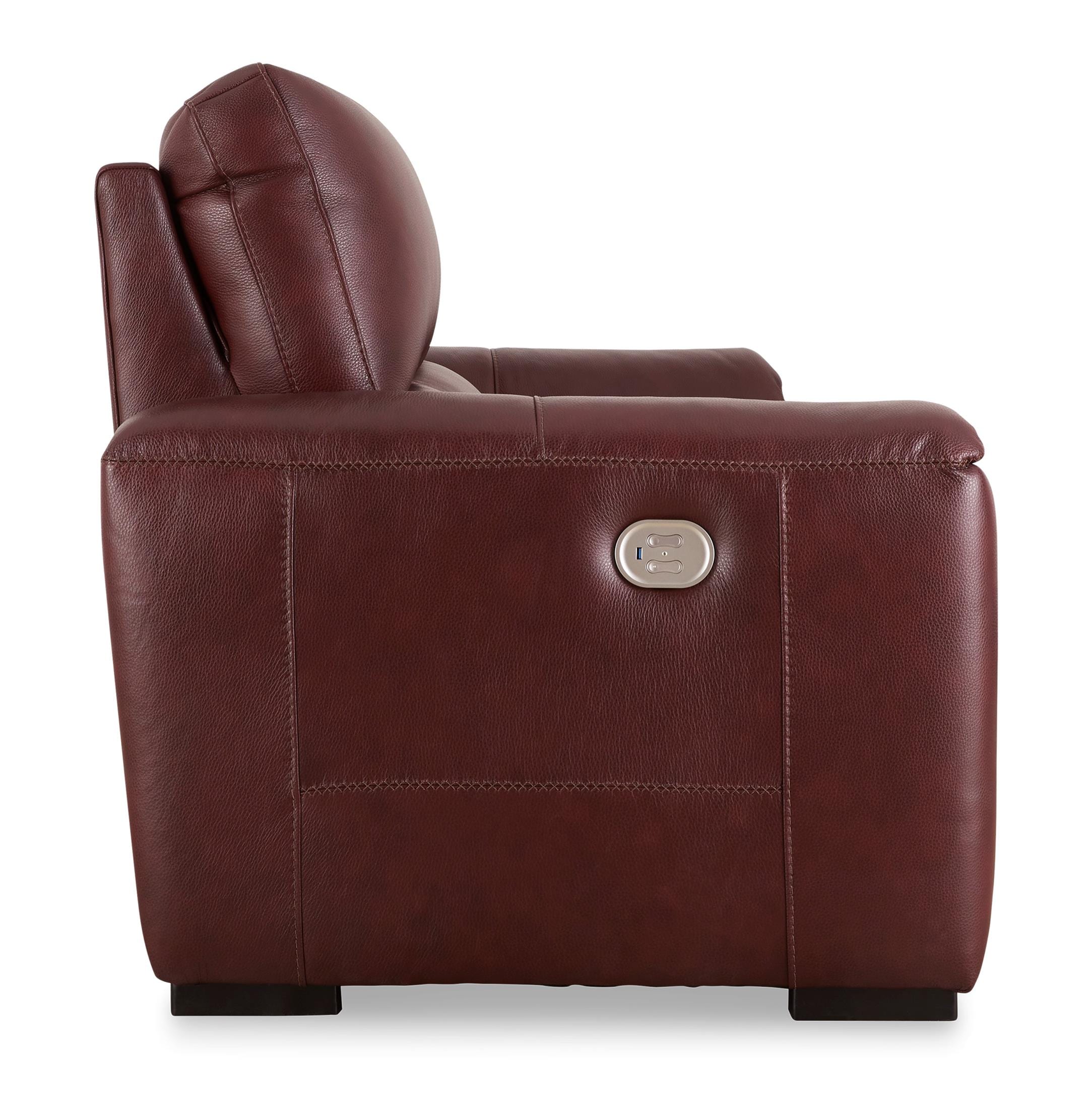 Alessandro Power Reclining Sofa - Leather