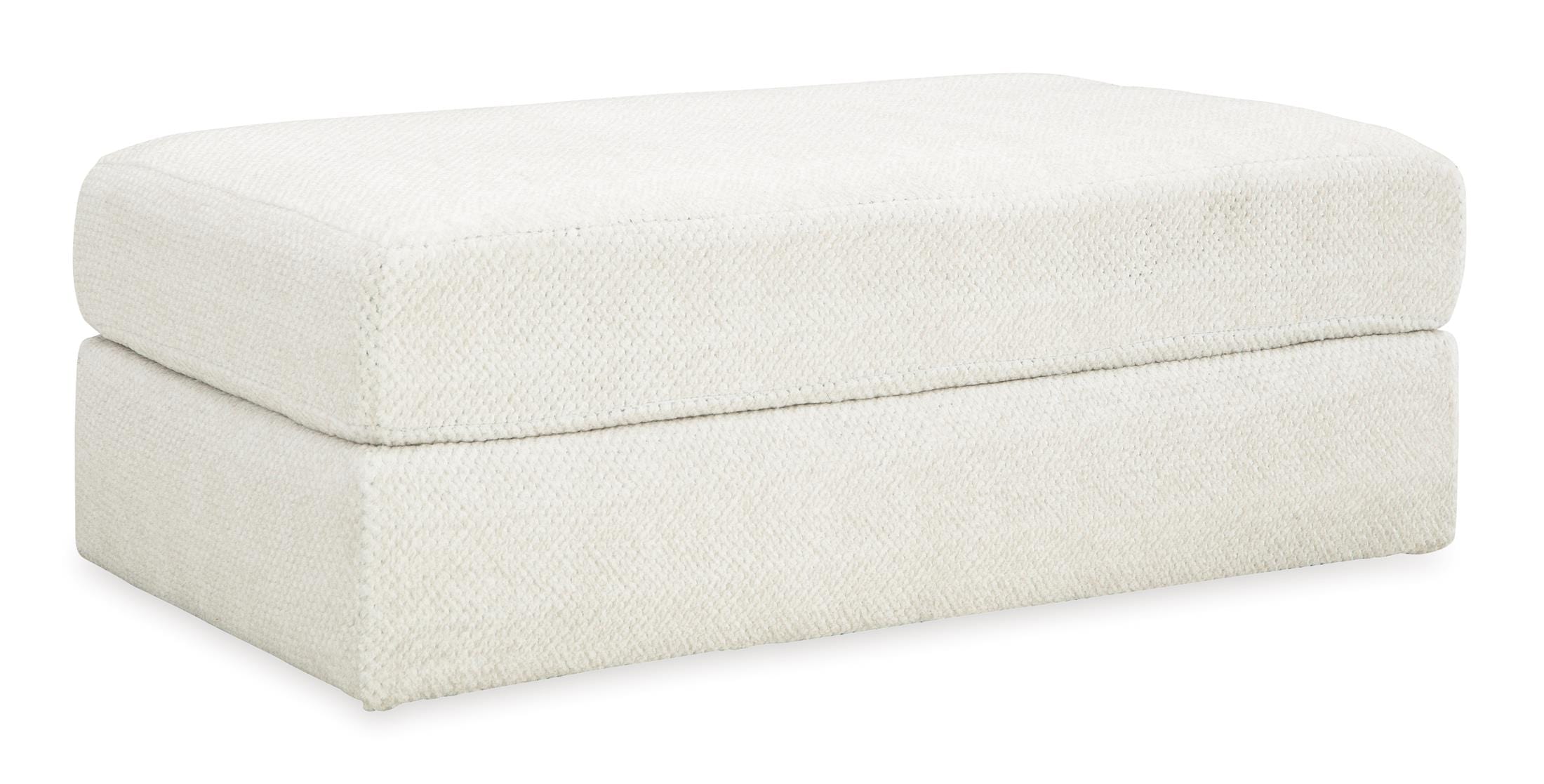 Karinne Oversized Accent Ottoman - Fabric