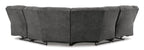 Partymate 2-Piece Reclining Sectional - Brindle