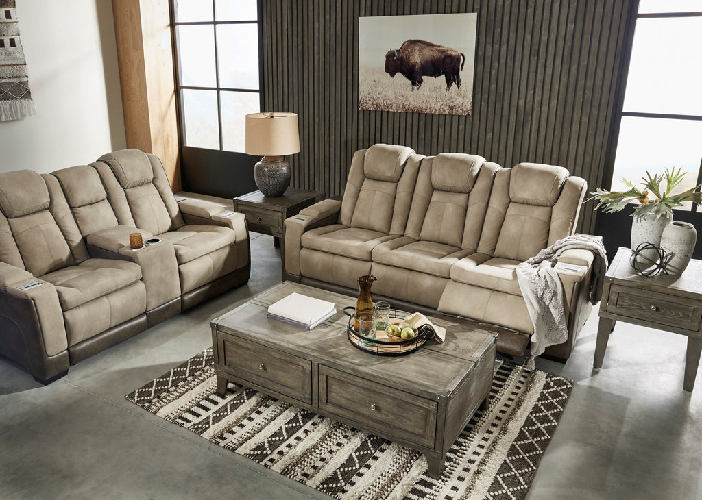 Next-Gen DuraPella Power Reclining Loveseat - Fabric